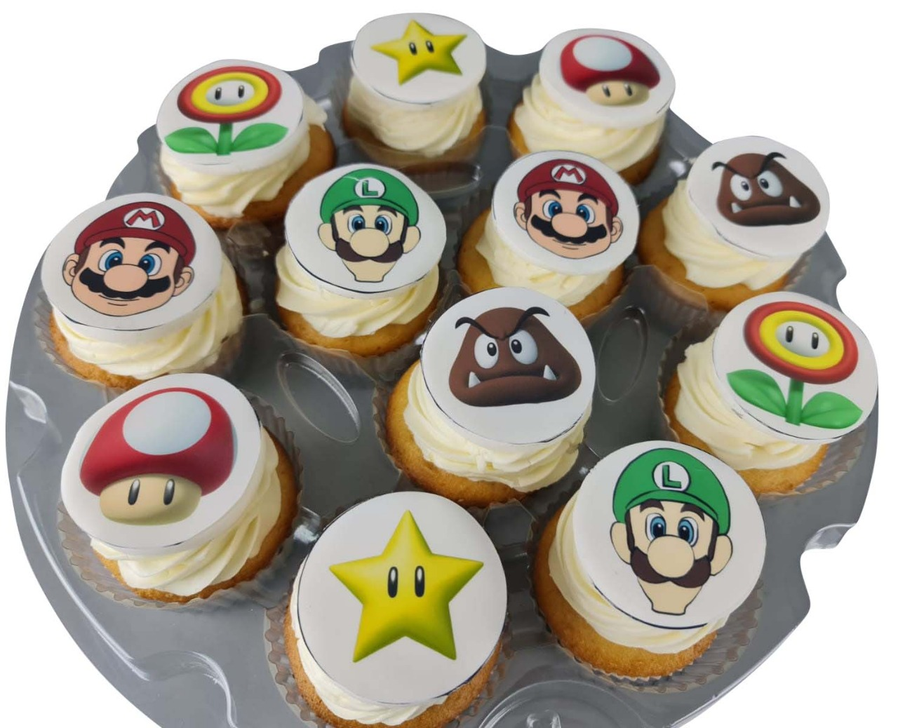 Mario Theme Cupcakes