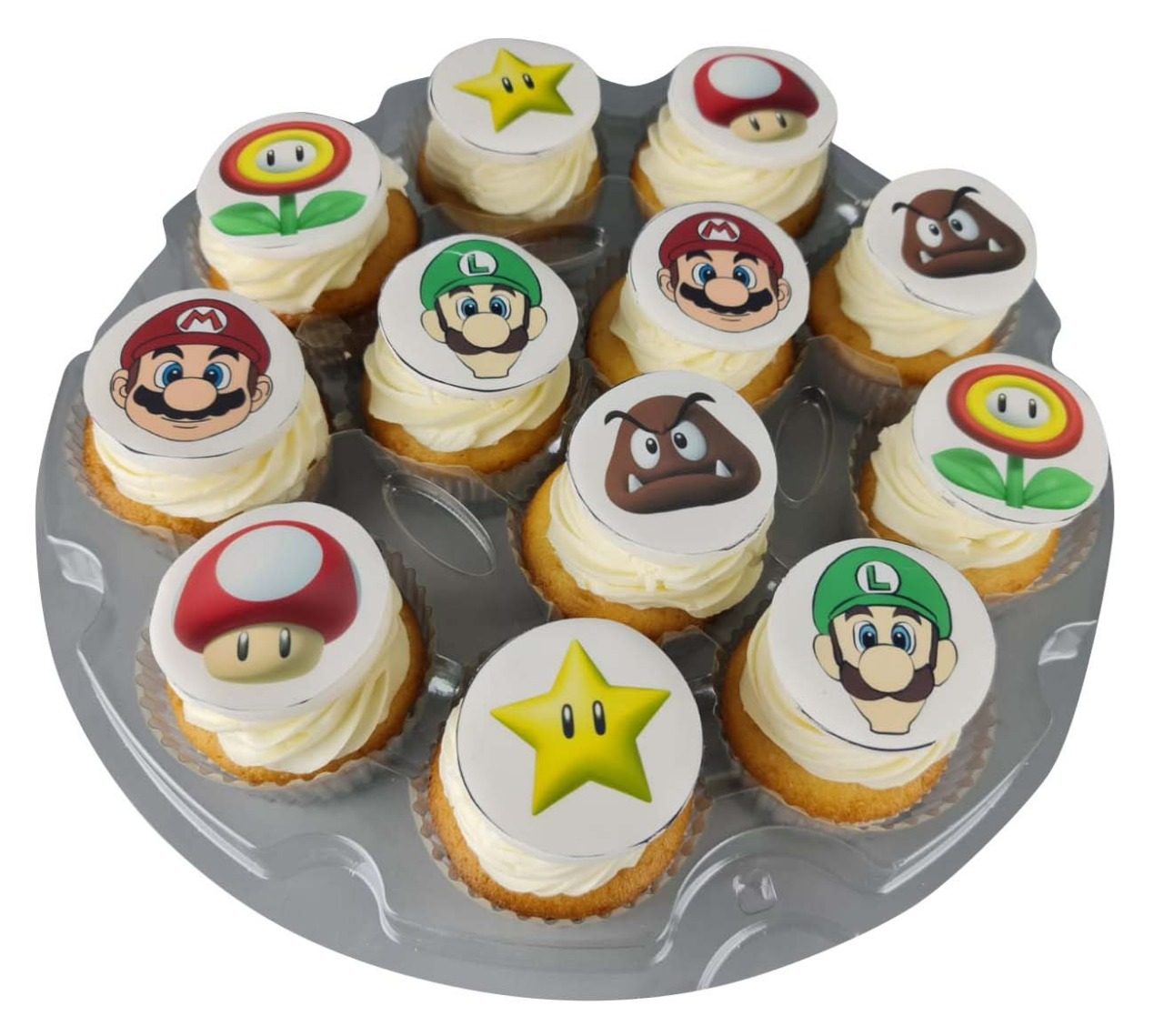 Mario Theme Cupcakes