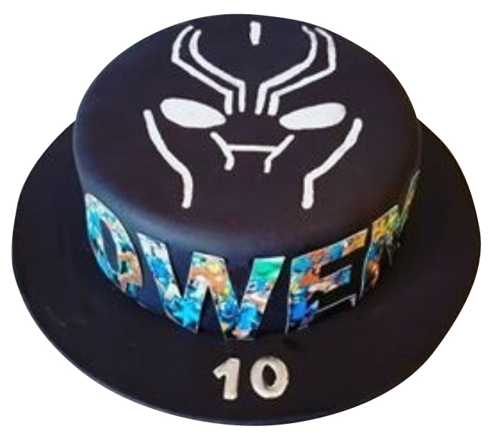 AVENGERS BLACK PANTHER PERSONALISED ANY NAME/AGE CAKE TOPPER DECORATION |  eBay
