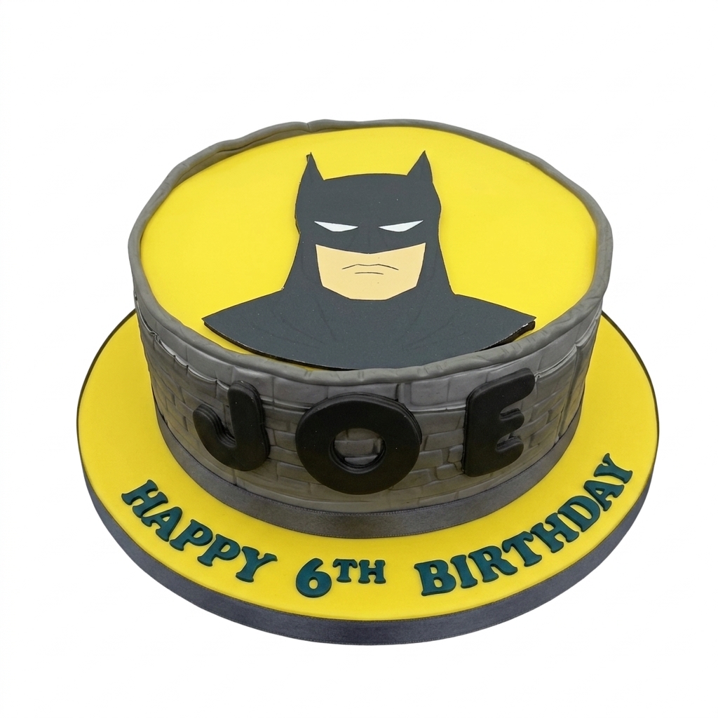 Batman Birthday Cake
