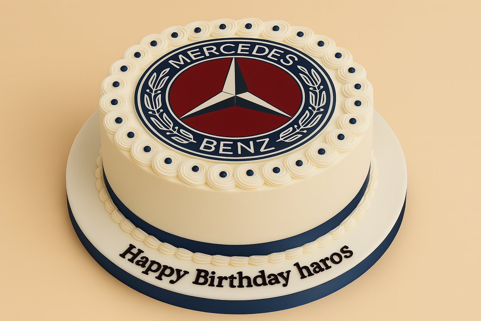 Mercedes Fresh Cream Cake