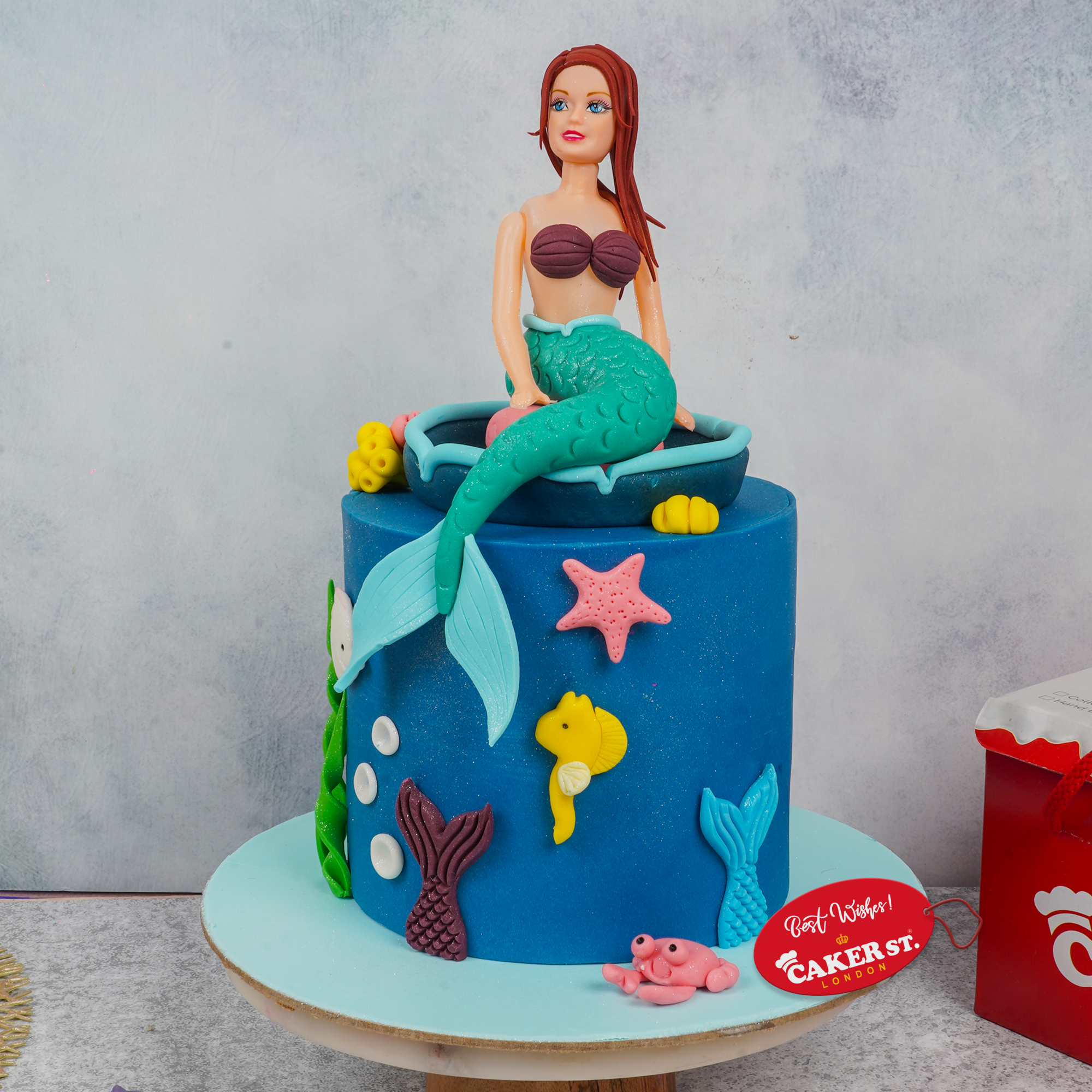Mermaid Ocean Queen Cake