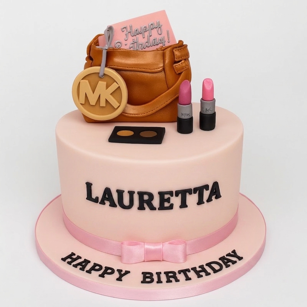 Fashion Michael Kors Handbag Birthday Cake for Her