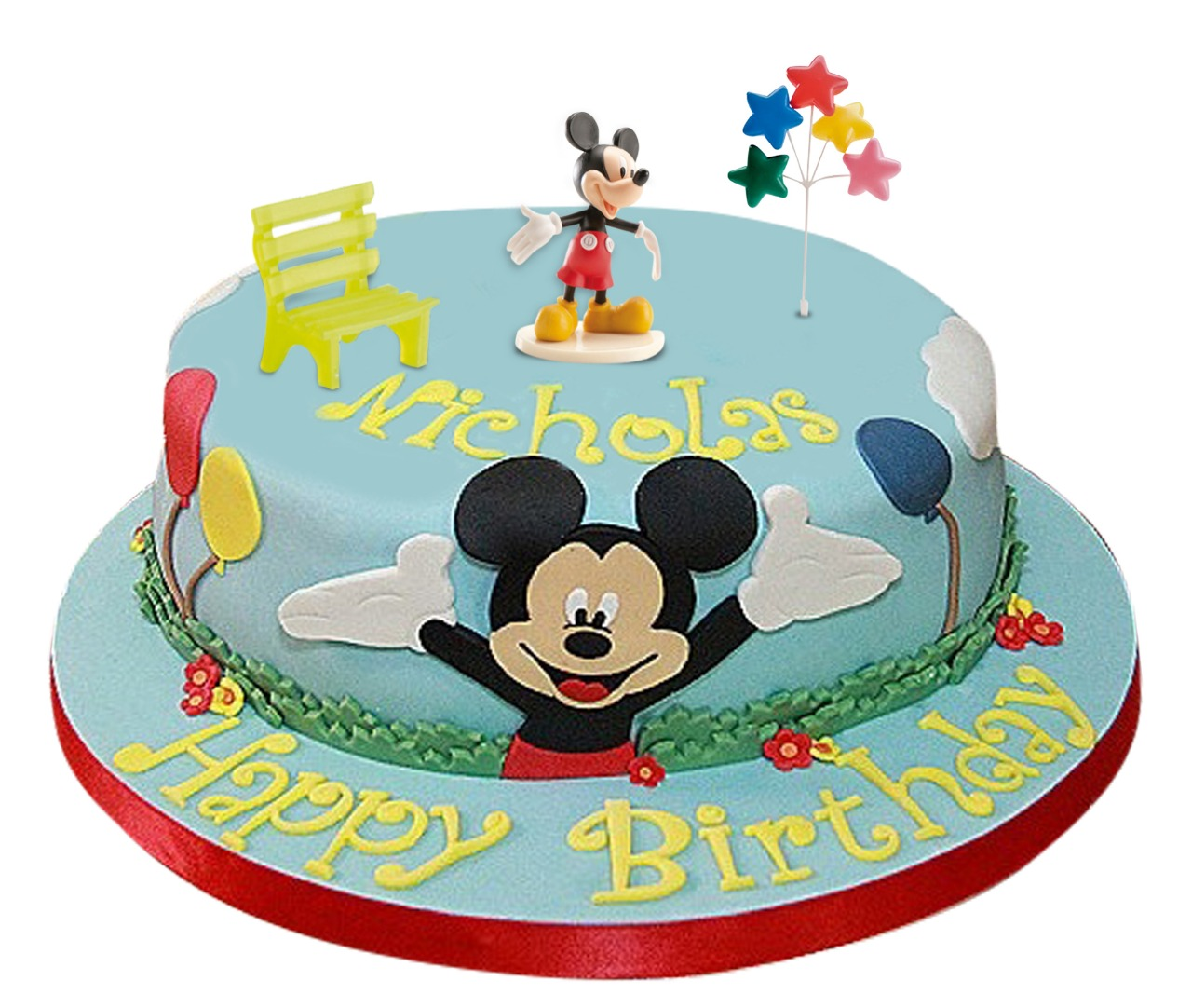 Mickey Mouse 1st Cake