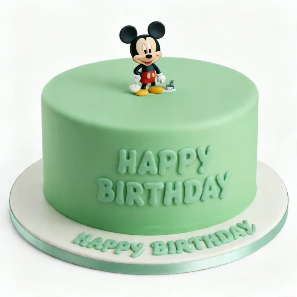 Mickey Mouse Birthday Cake for Kids