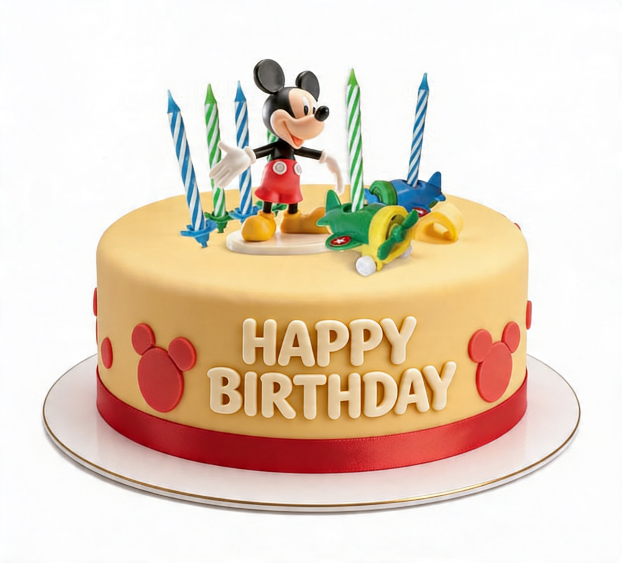 Mickey Mouse Kids Birthday Cake