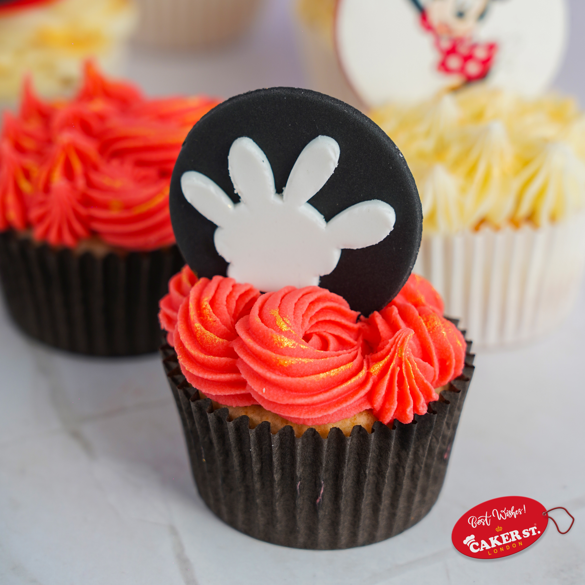 Mickey Mouse Cupcake