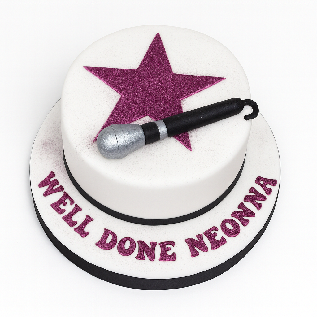 Microphone Cake