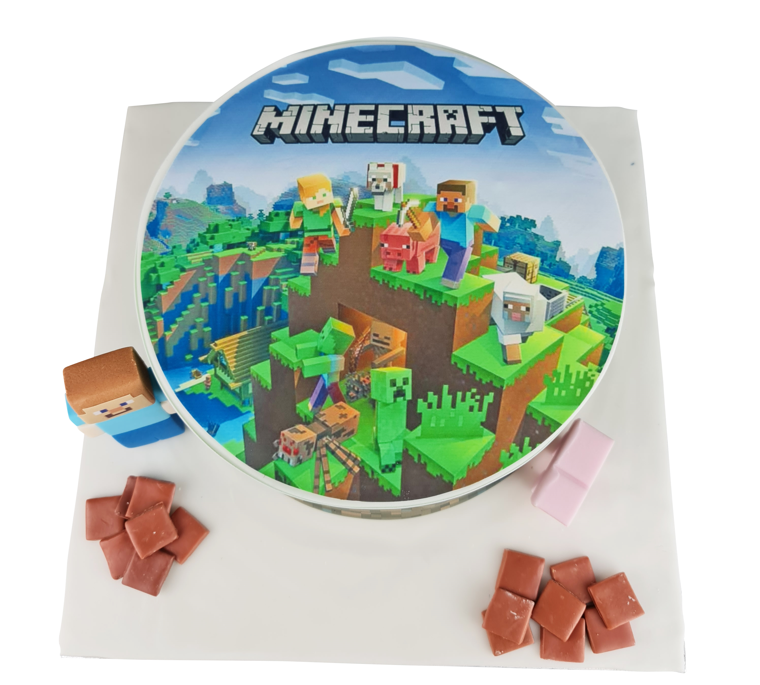 Minecraft Game Cake