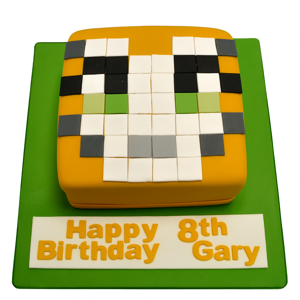 Minecraft Game Cake