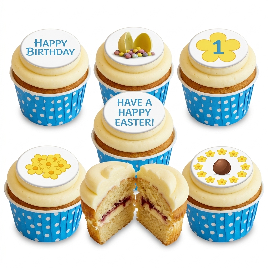Personalised Birthday Cupcakes