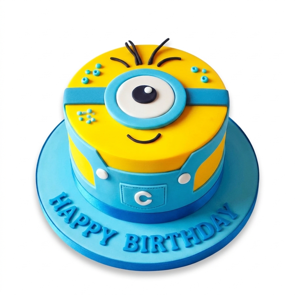 Minion Birthday Cake