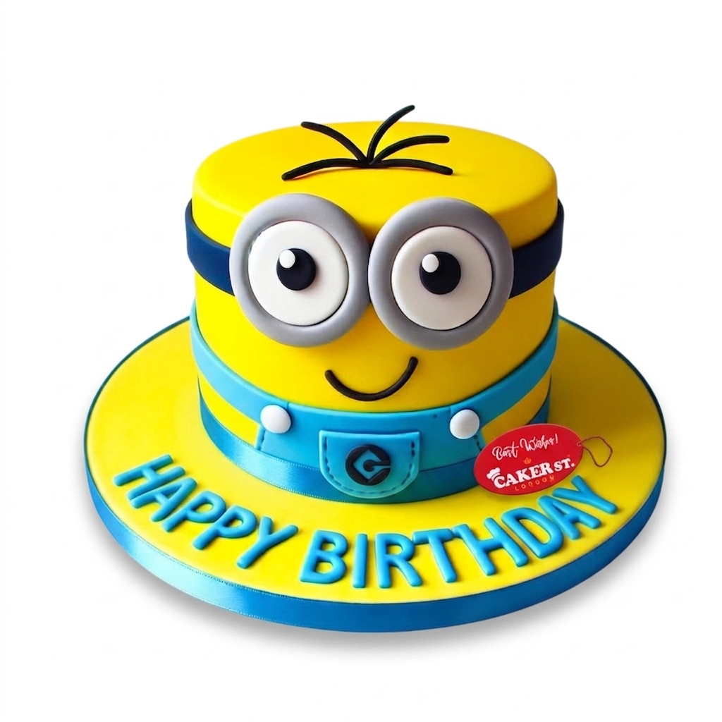 Minion Birthday Cake