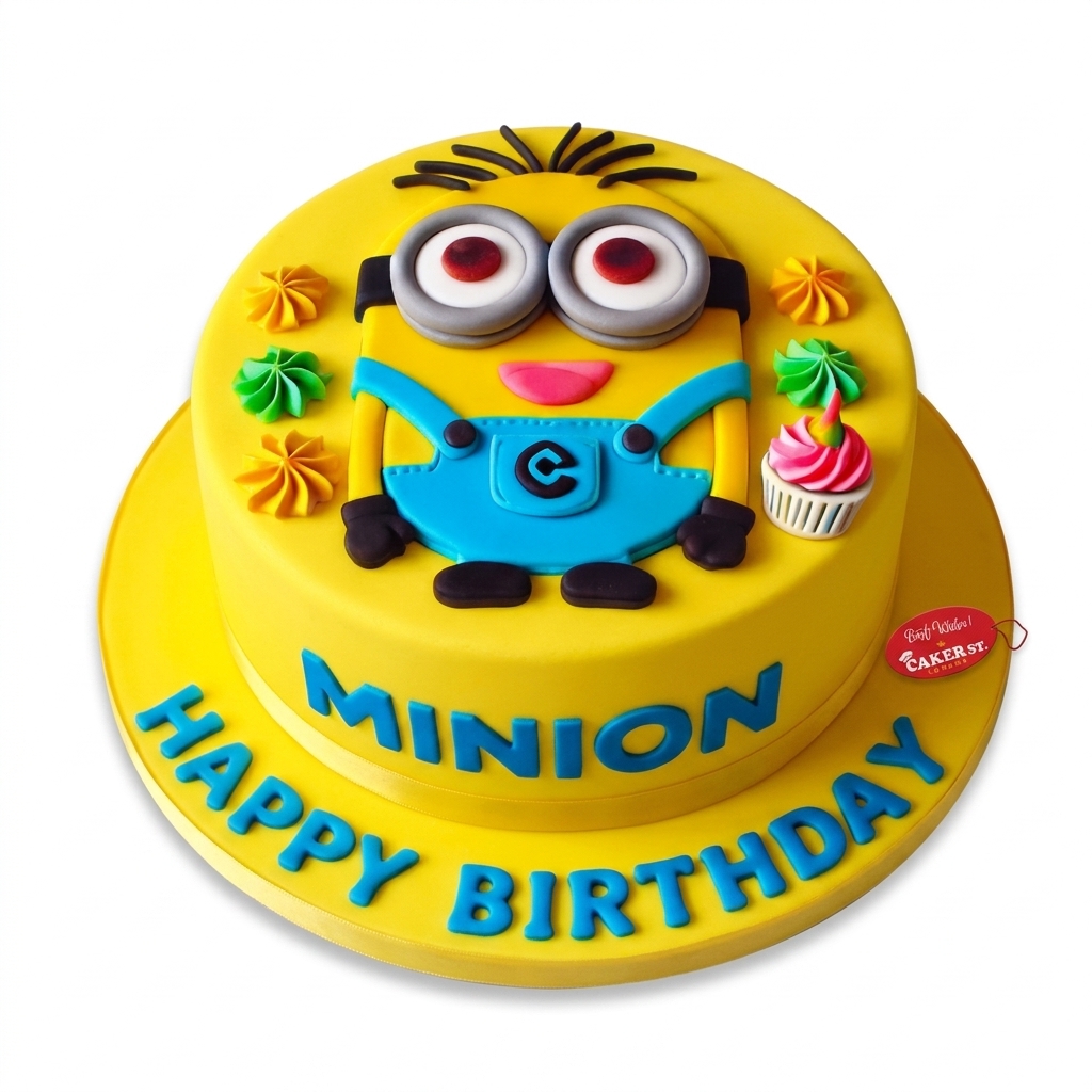 Minion Birthday Cake for Kids