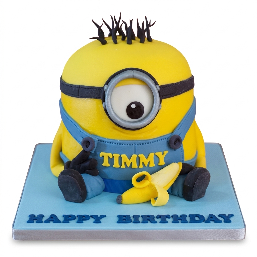 Minion Birthday Cake