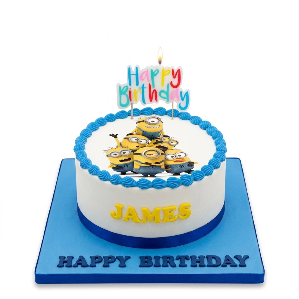 Minions Birthday Cake