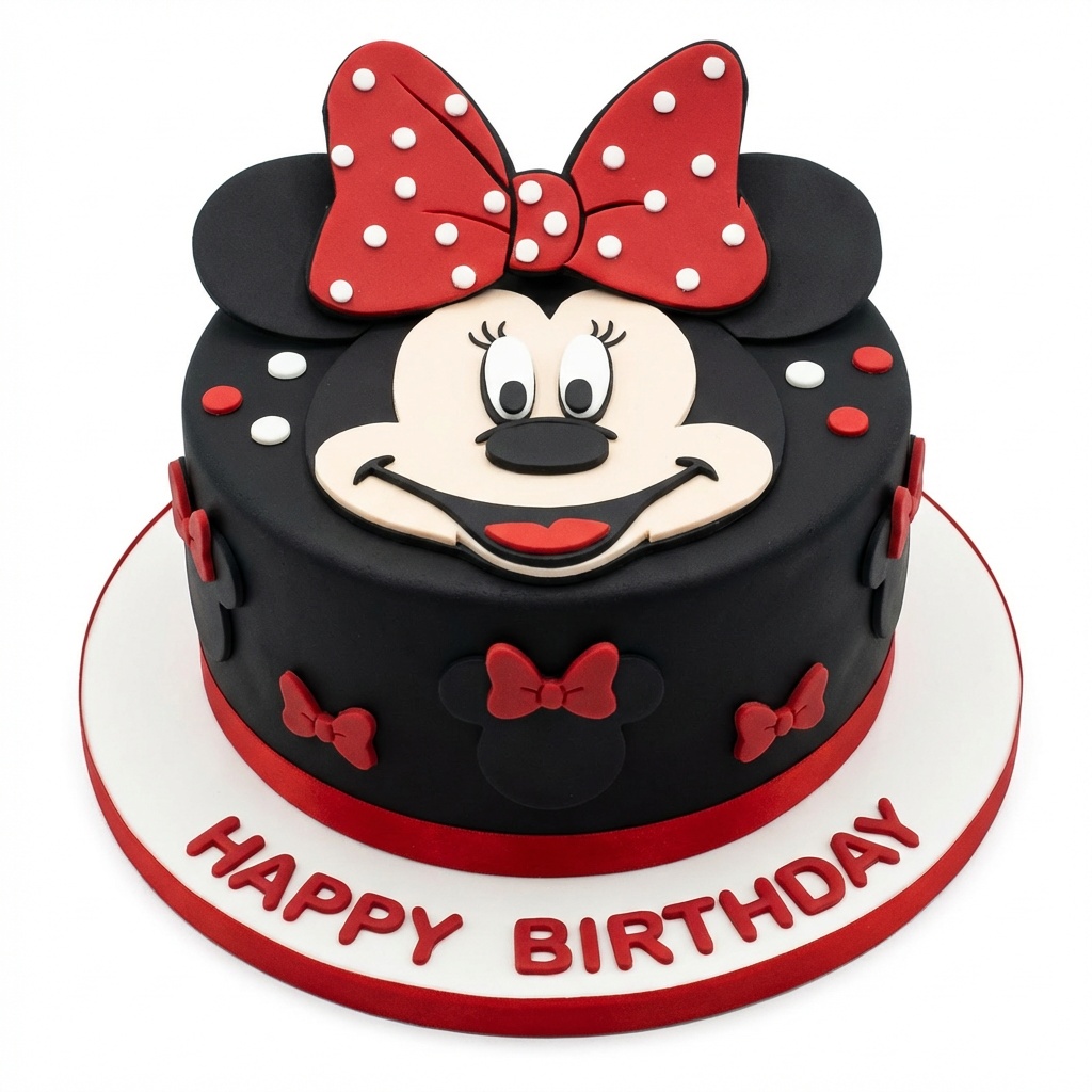 Minnie Mouse Birthday Cake