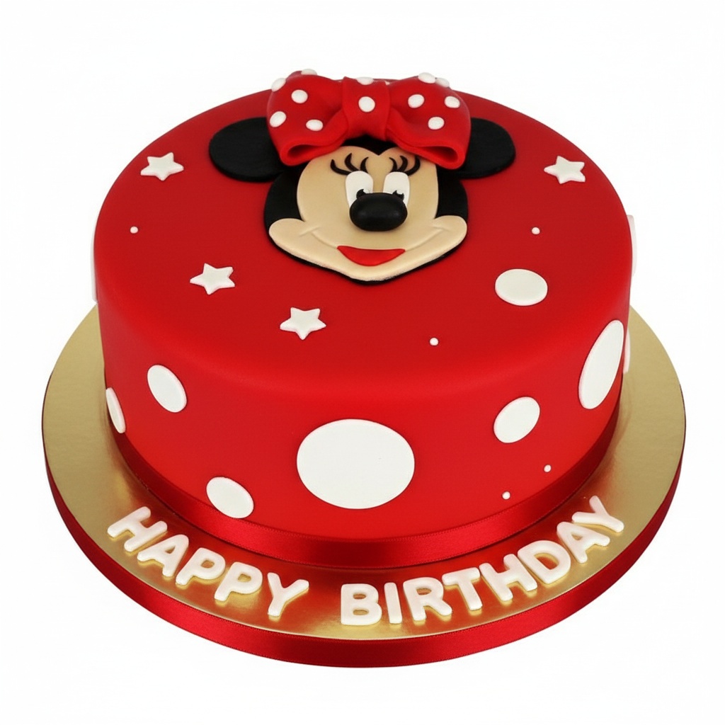 Minnie Mouse Birthday Cake