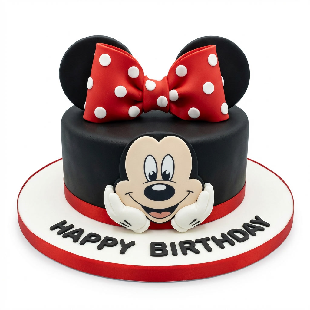 Minnie Mouse Birthday Cake