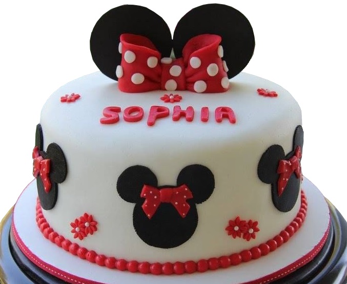 Minnie Mouse Birthday Cake Gluten Free &amp; Eggless Opitons