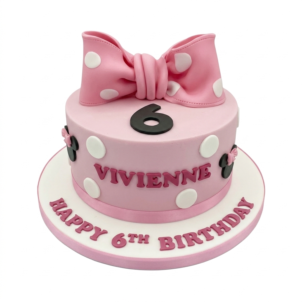 Minnie Mouse Birthday Cake