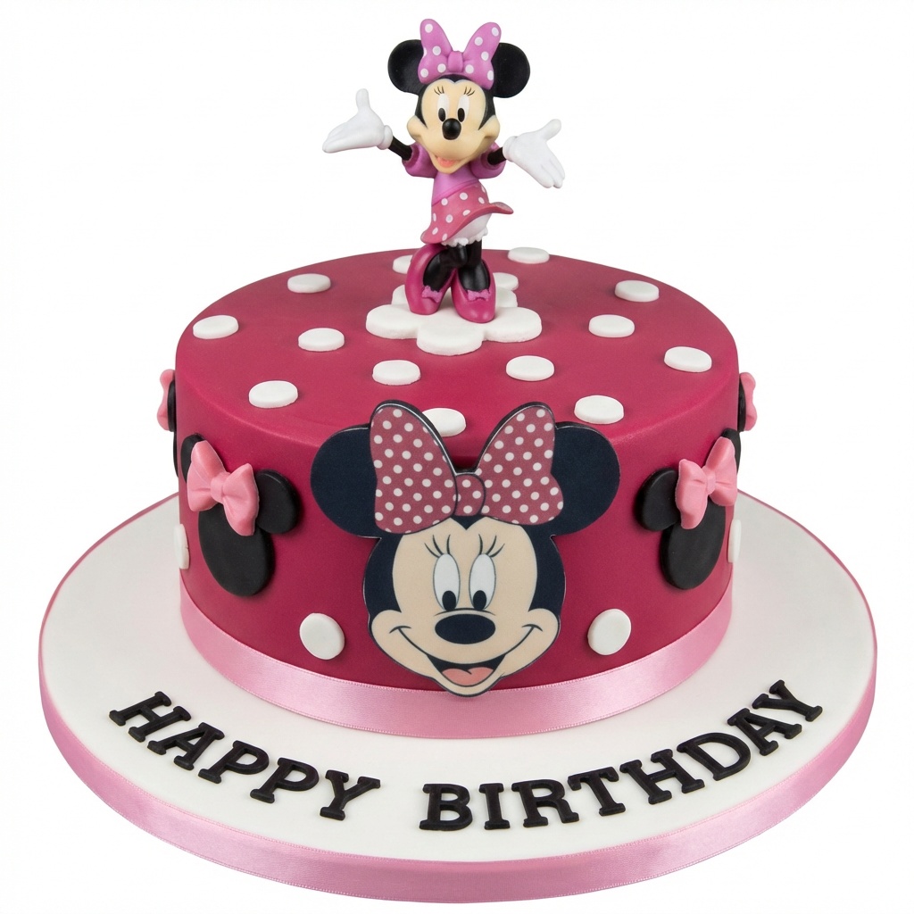 Minnie Mouse Birthday Cake