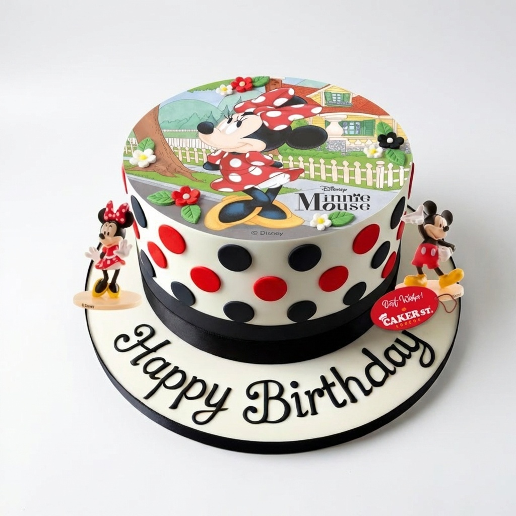 Minnie Mouse Birthday Cake