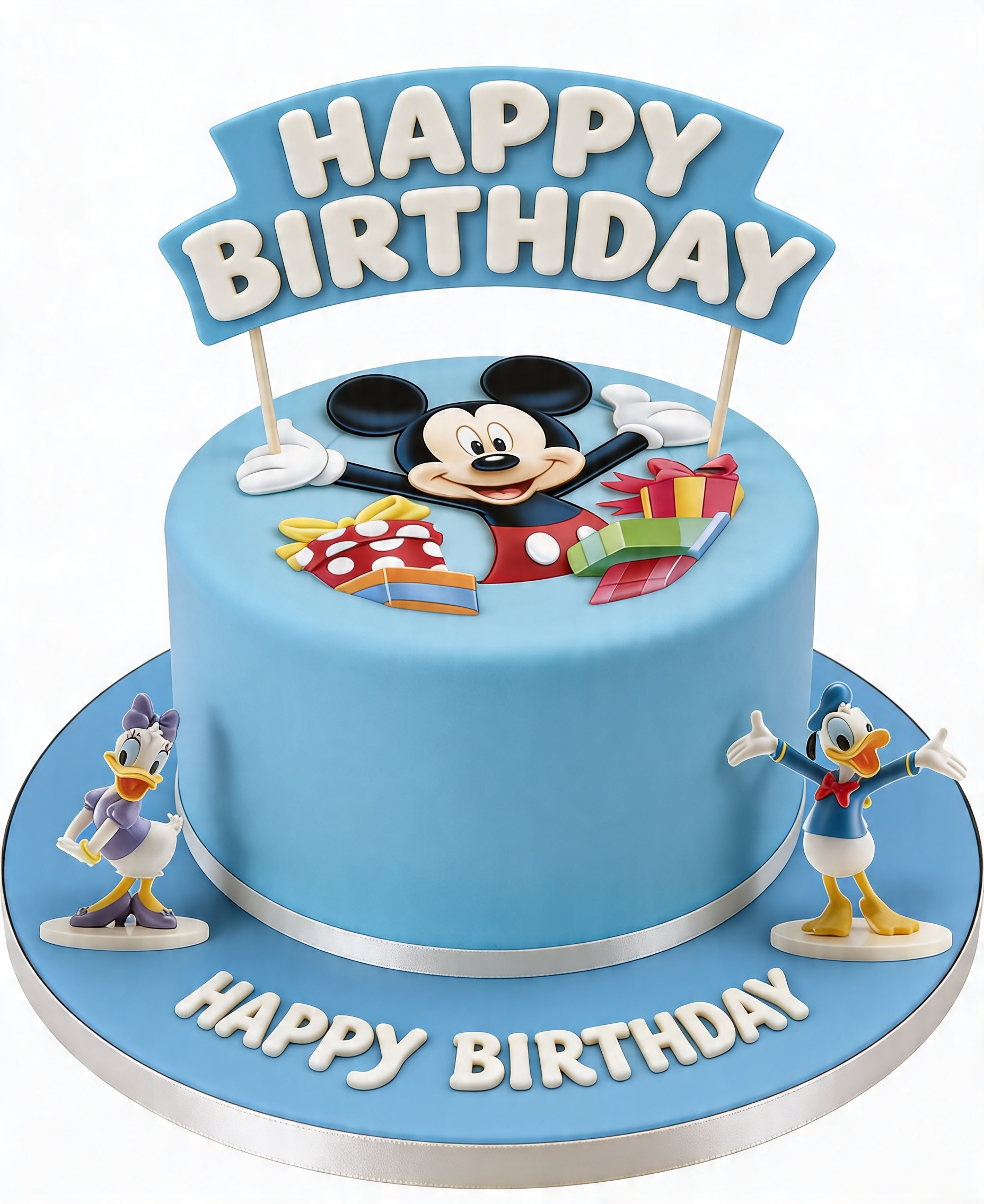 Mickey Mouse & Friends Birthday Cake