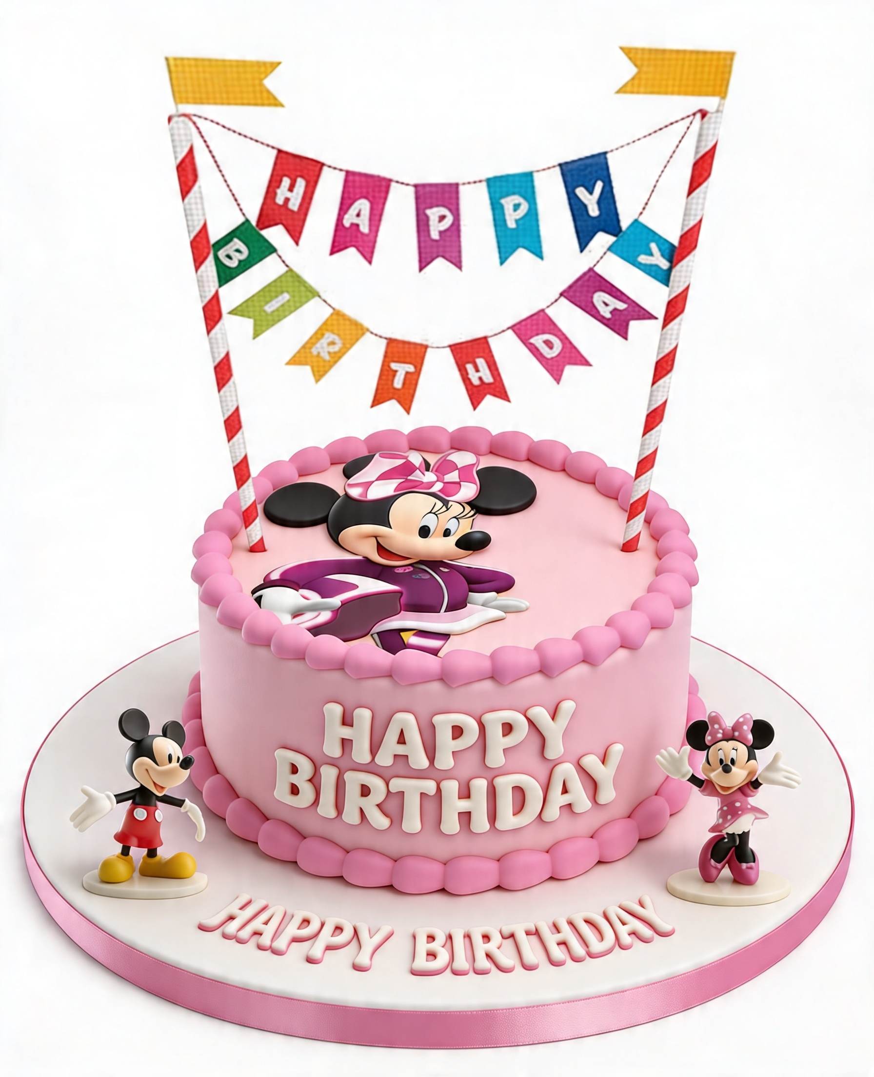 Minnie Mouse Birthday Cake