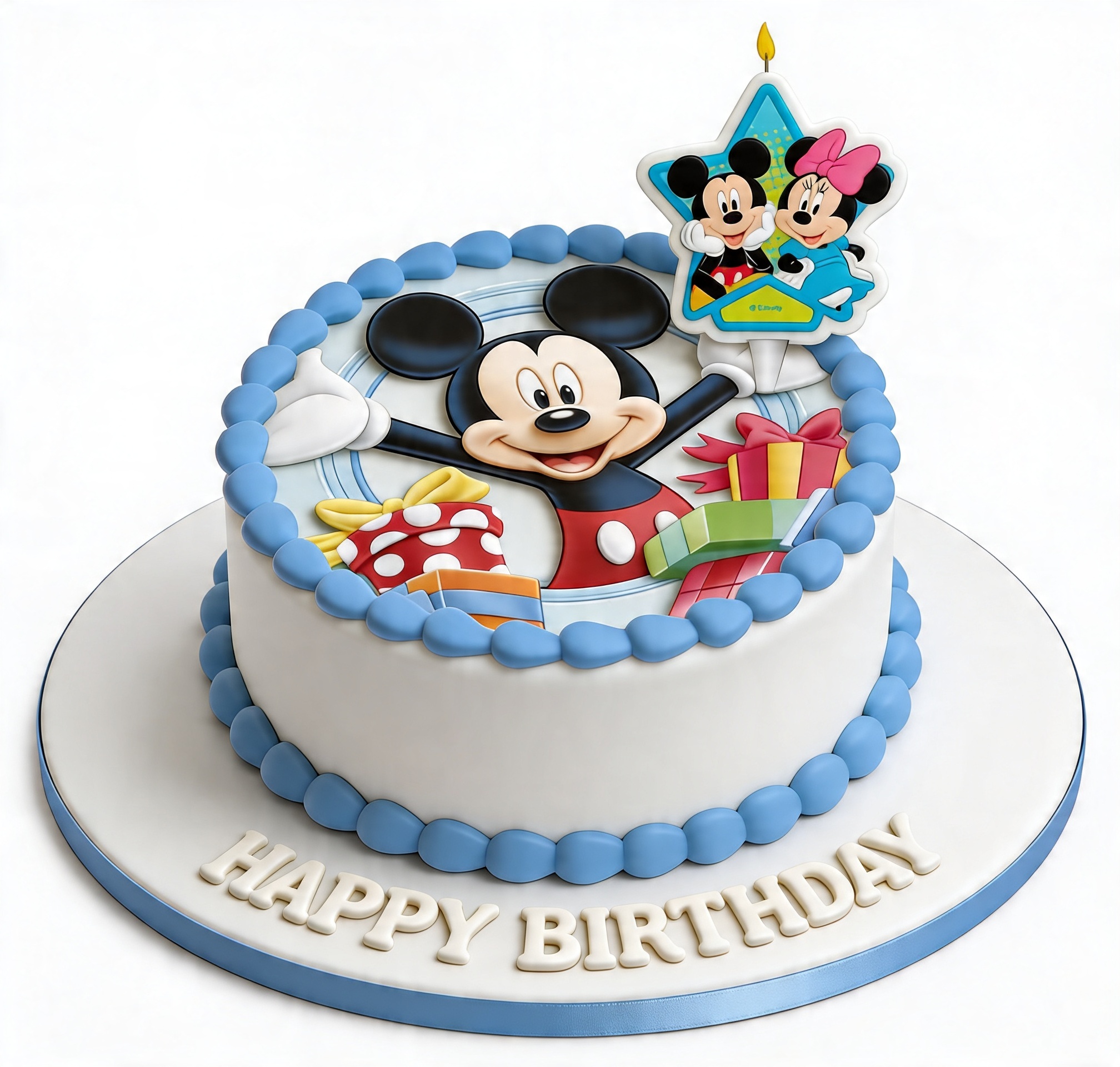 Mickey Mouse Birthday Cake