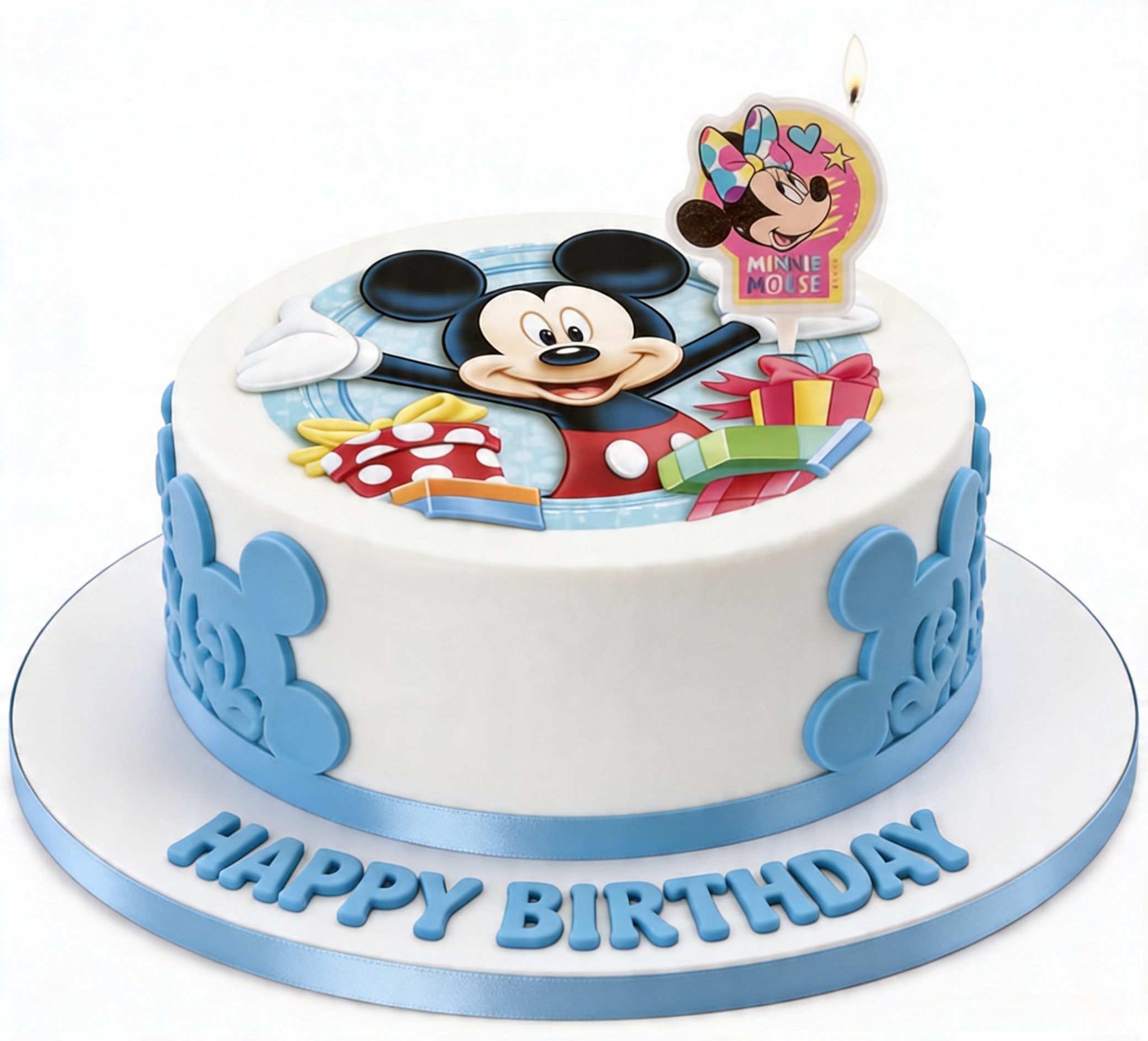 Mickey Mouse Birthday Cake