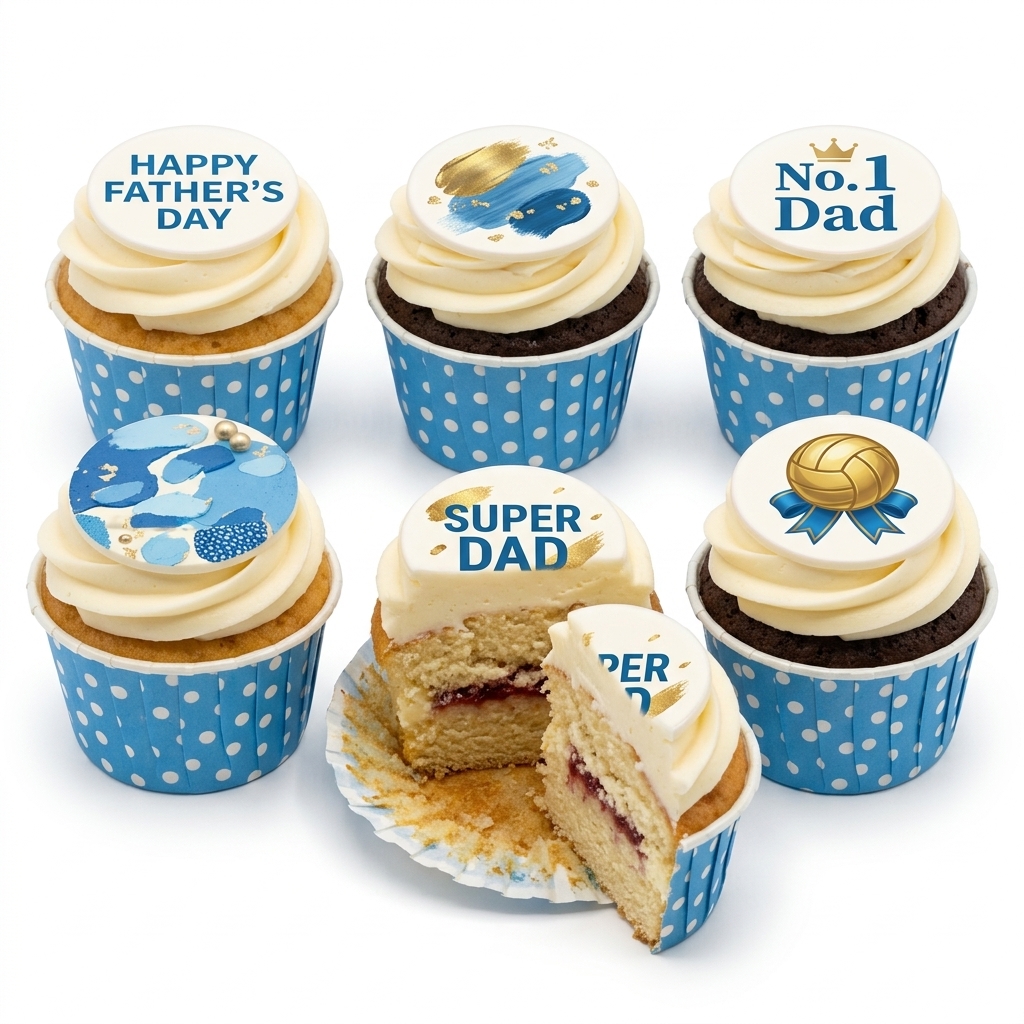 Happy Father's Day Cupcakes for Dad