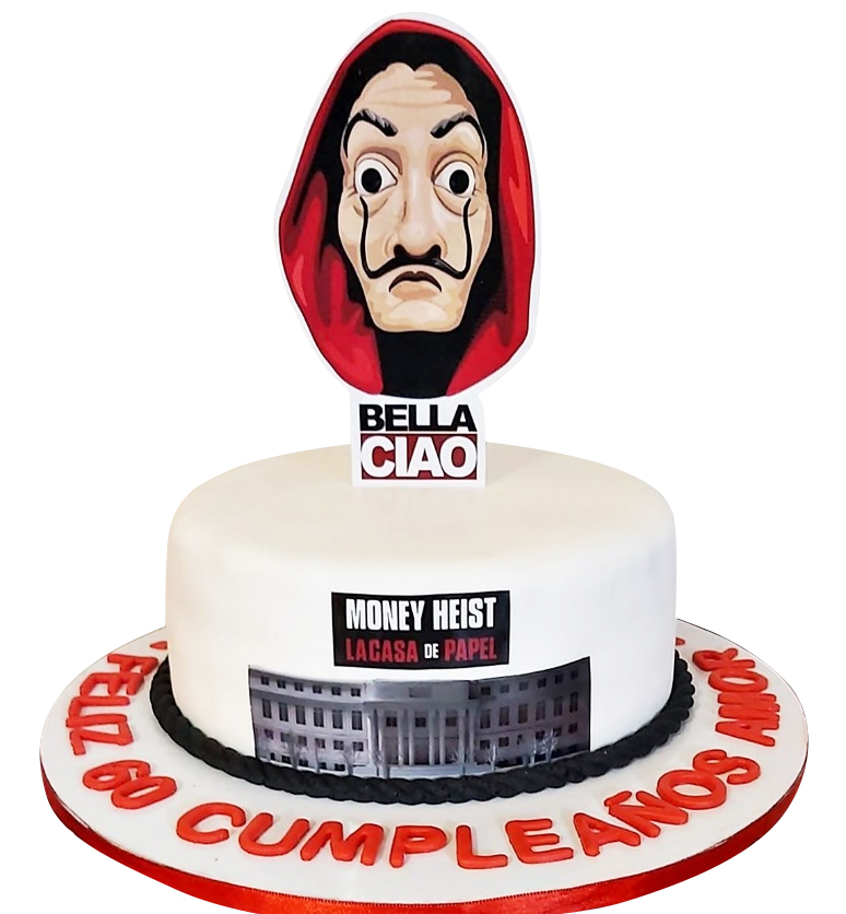 Money Heist Cake For Adults