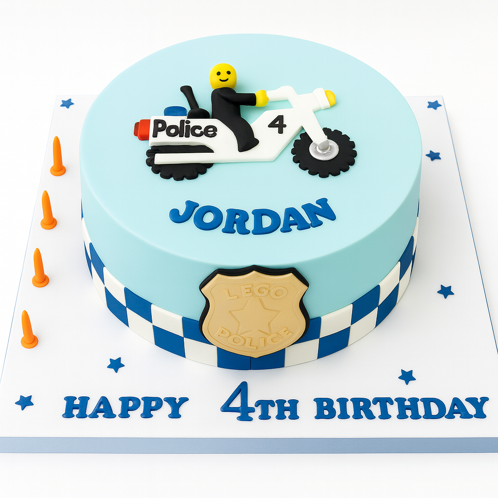 Motorcycle cake