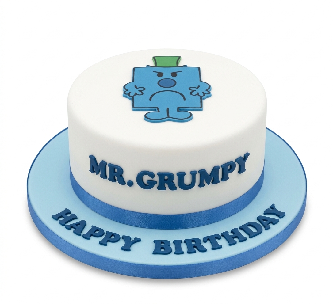Mr Grumpy Birthday Cake