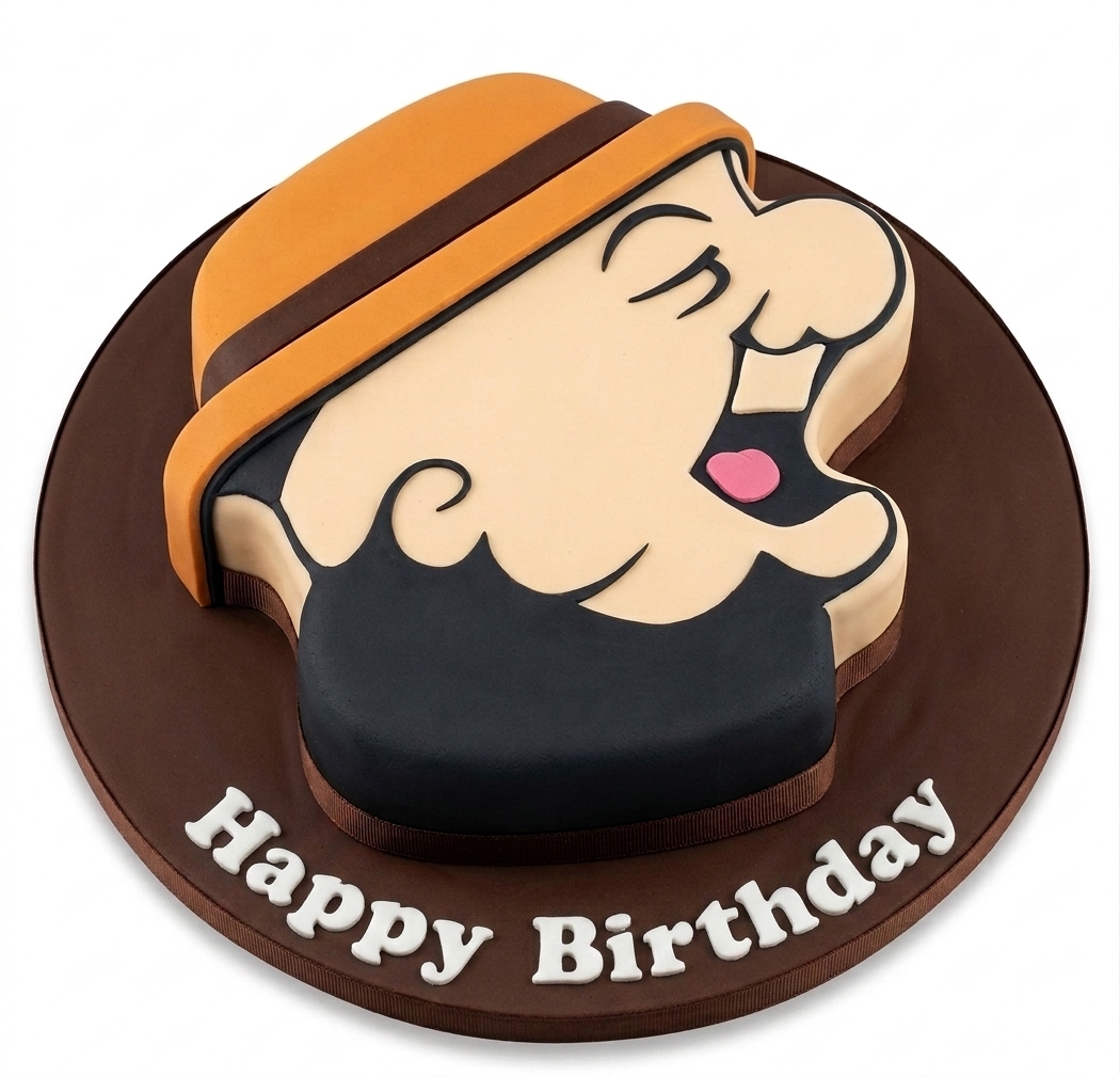 Wimpy Character Birthday Cake