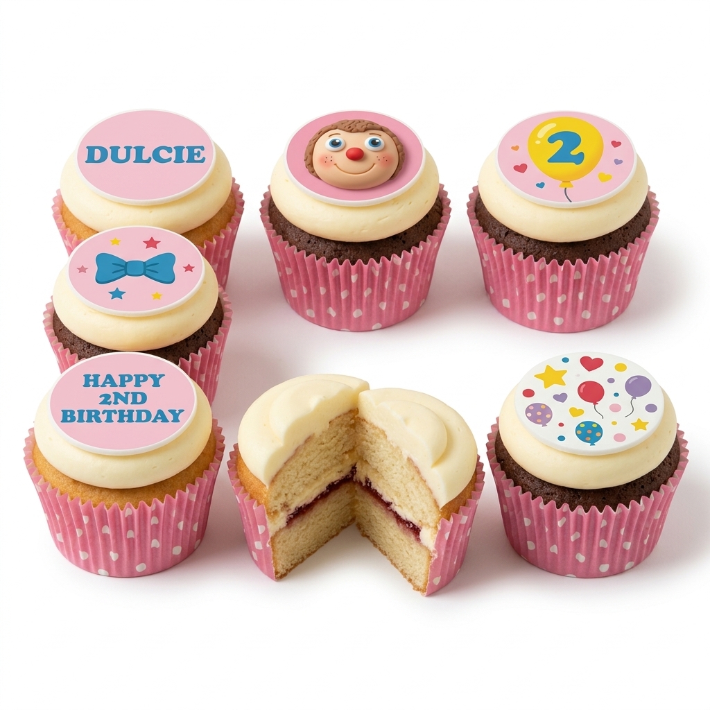 Mr Tumble Birthday Cupcakes