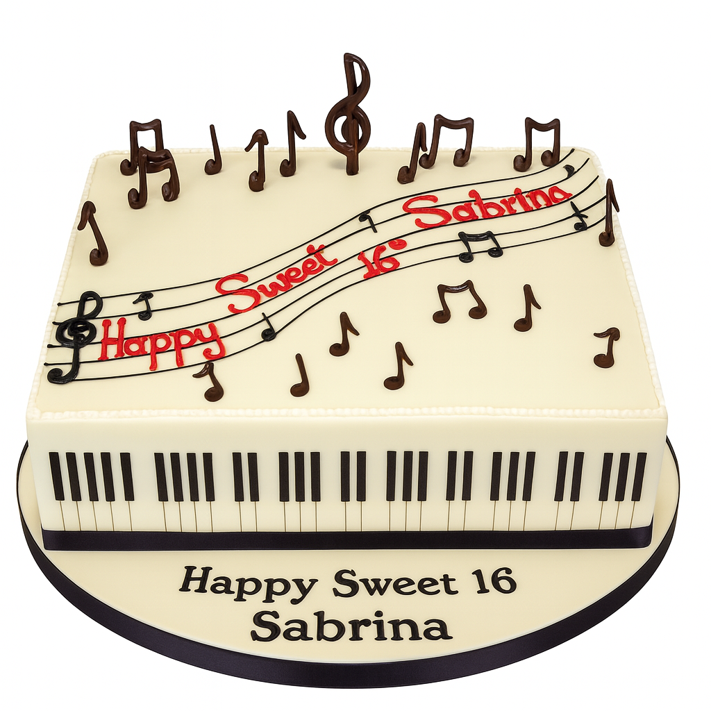 Music cake