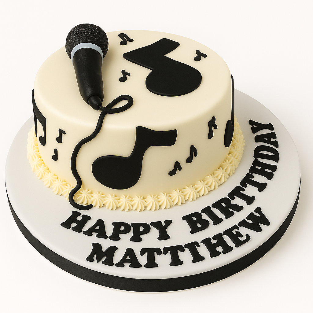 Music cake