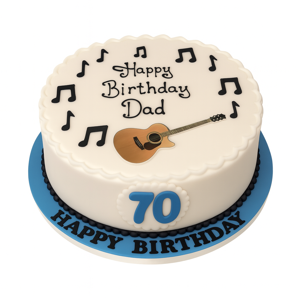 Musical Theme Birthday Cake