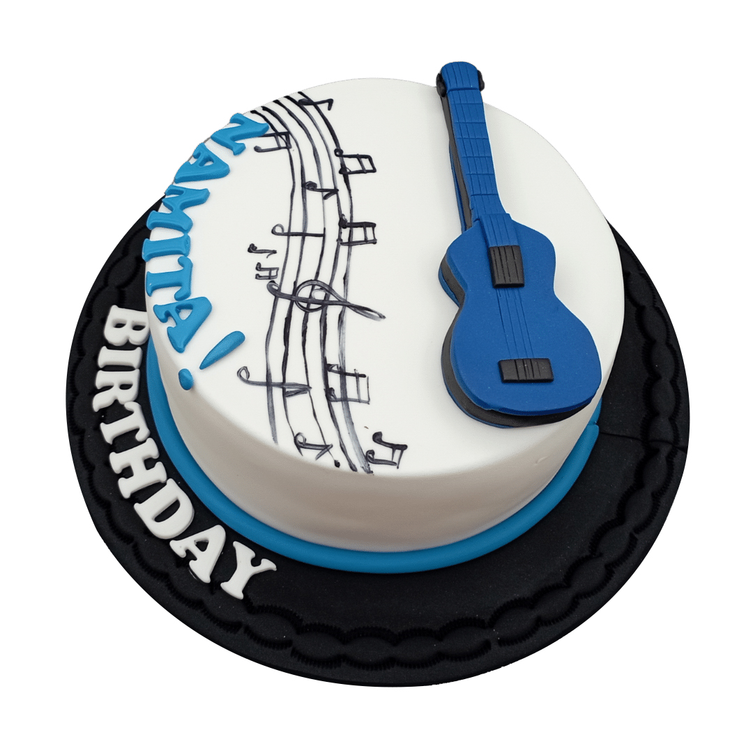 Musical theme Birthday Cake