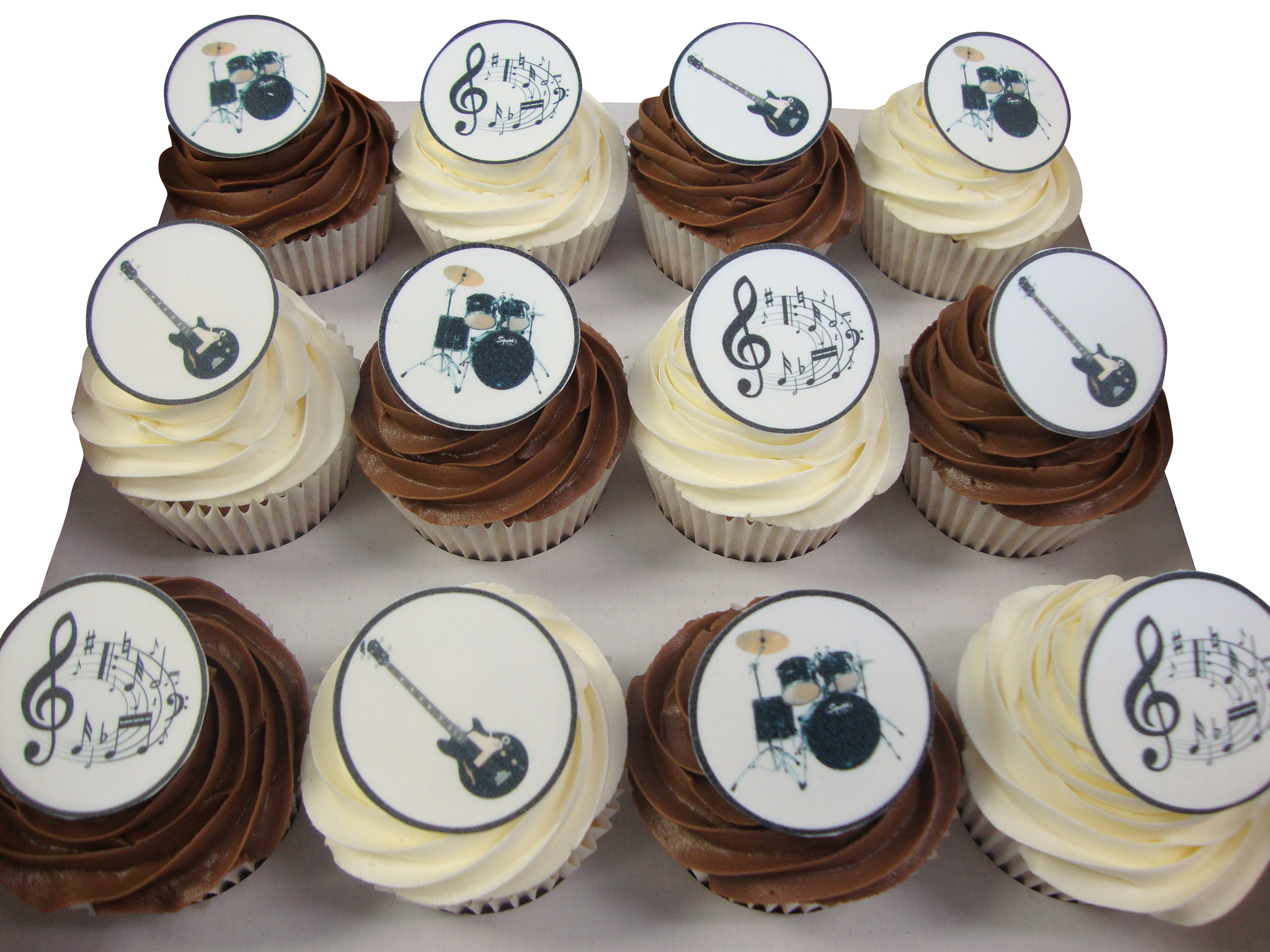 Musical Theme Cupcakes