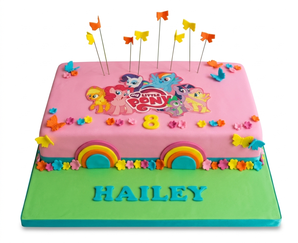 My Little Pony Birthday Cake for Girls