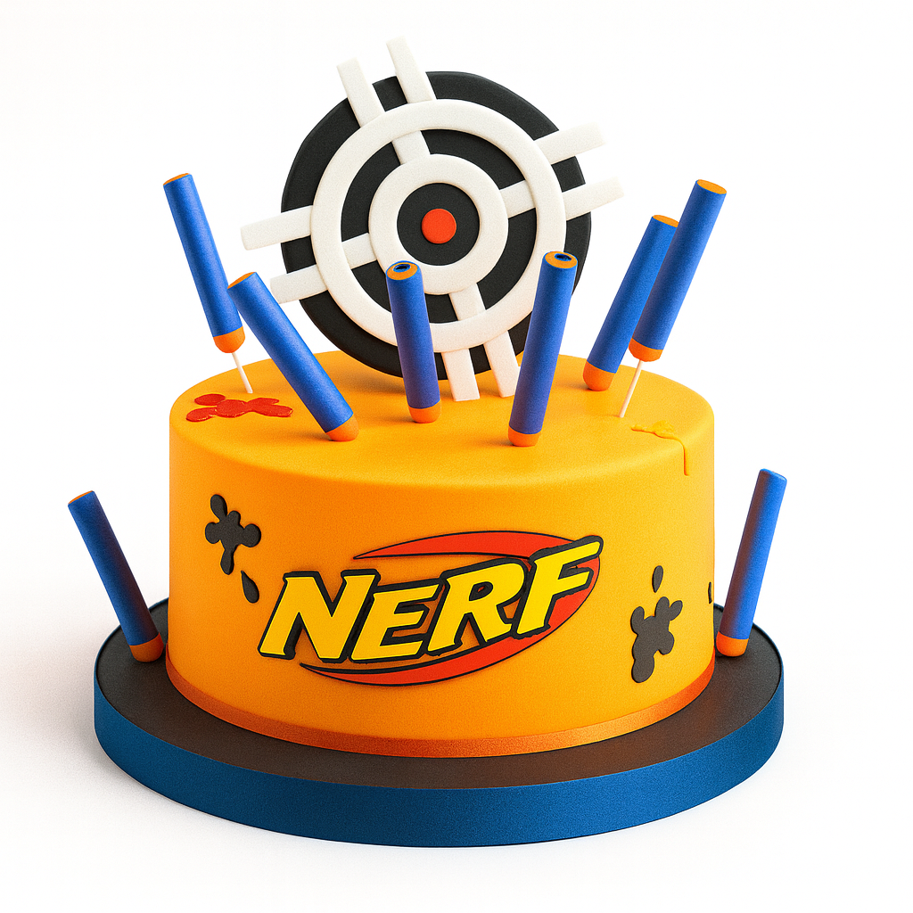 nerf cake