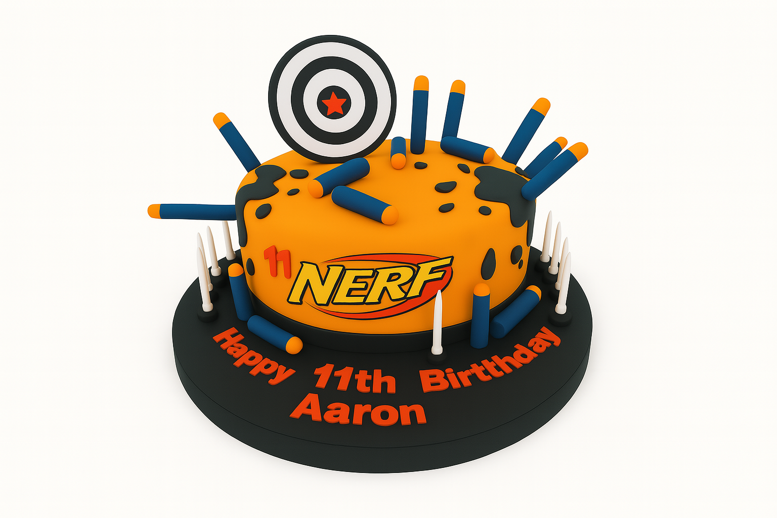 nerf cake