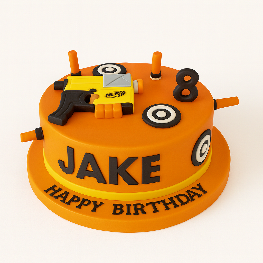 nerf cake
