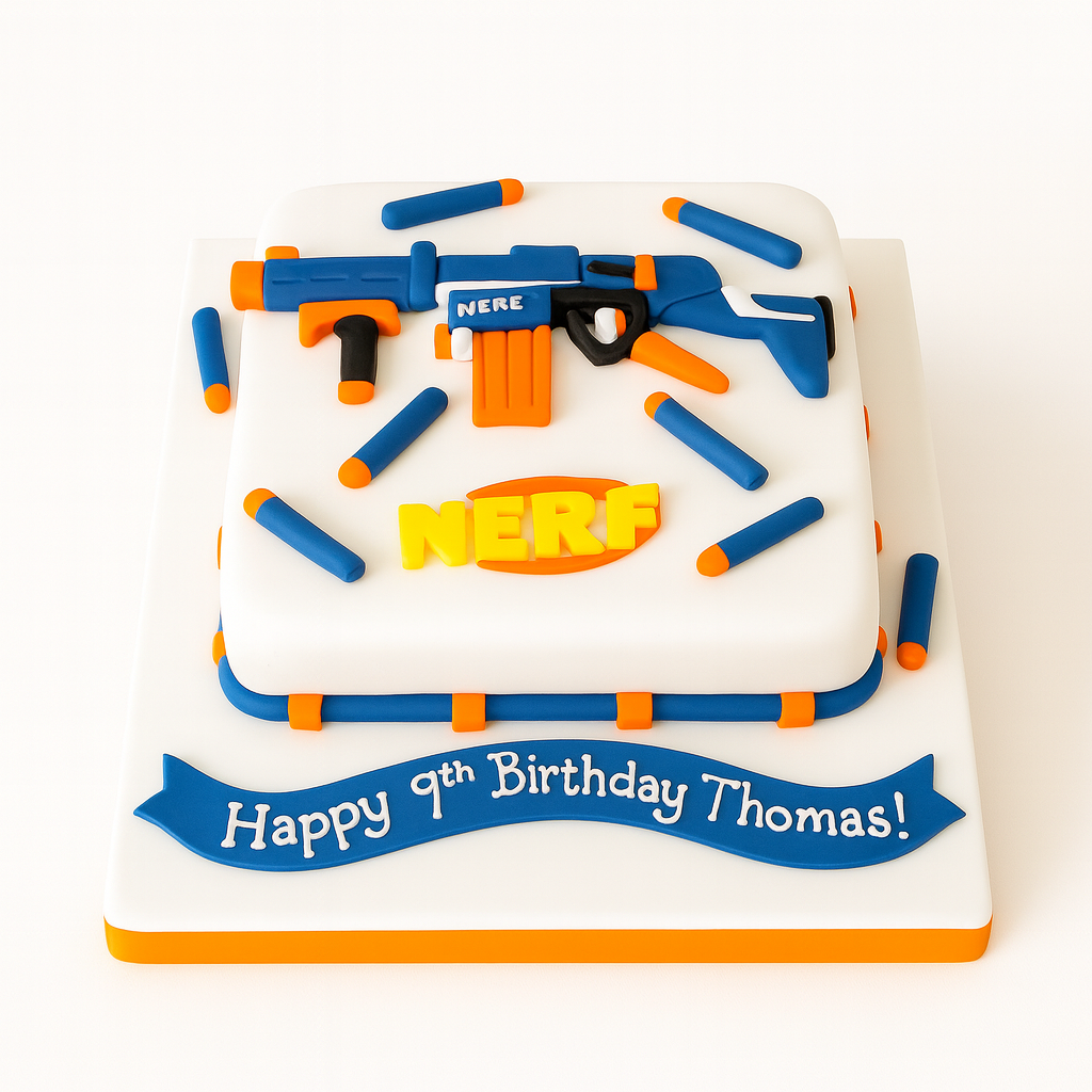 nerf cake