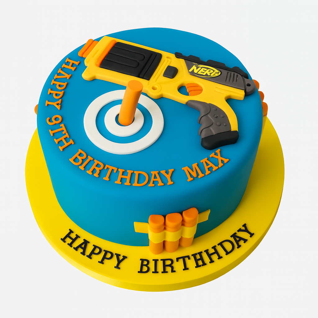 nerf cake