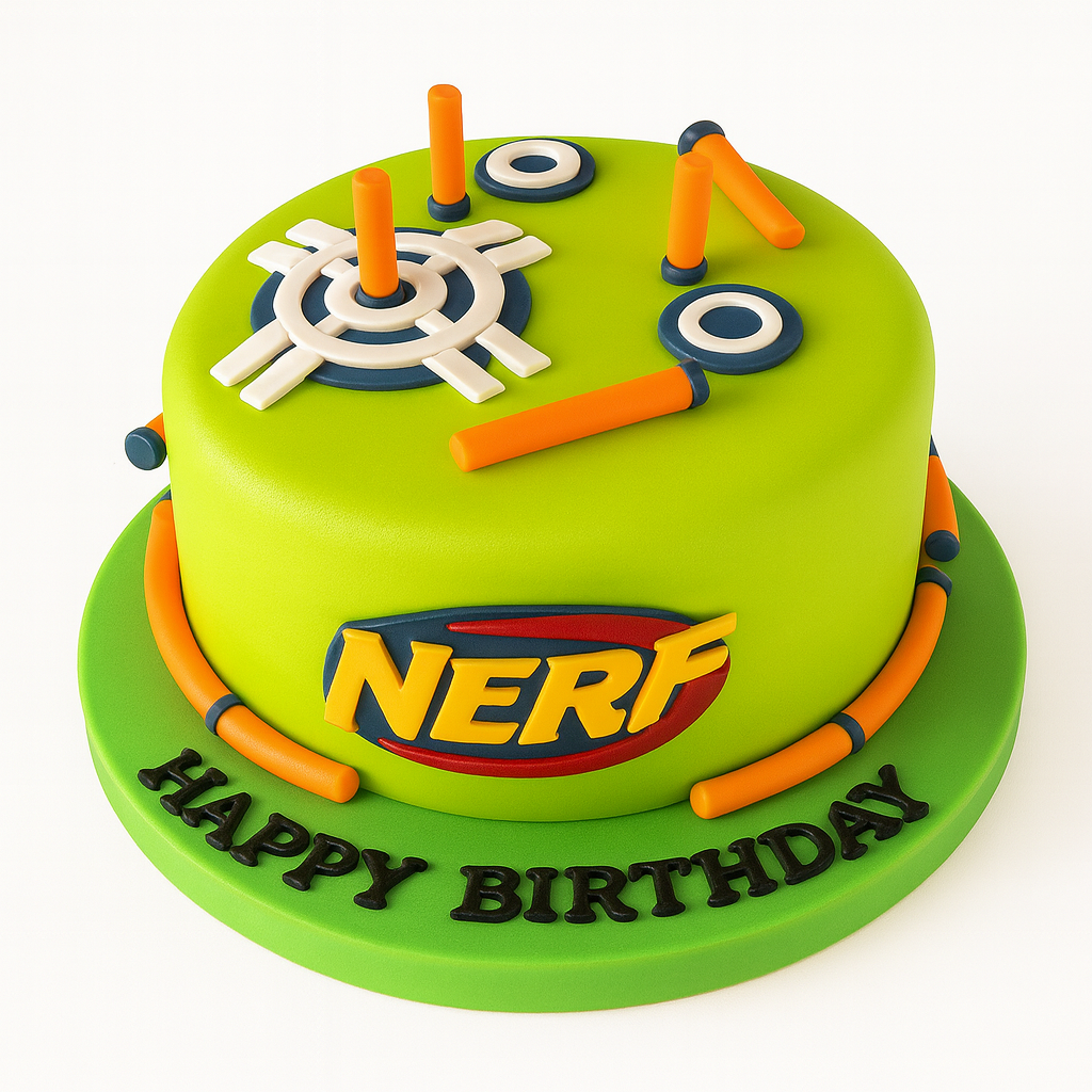 nerf cake
