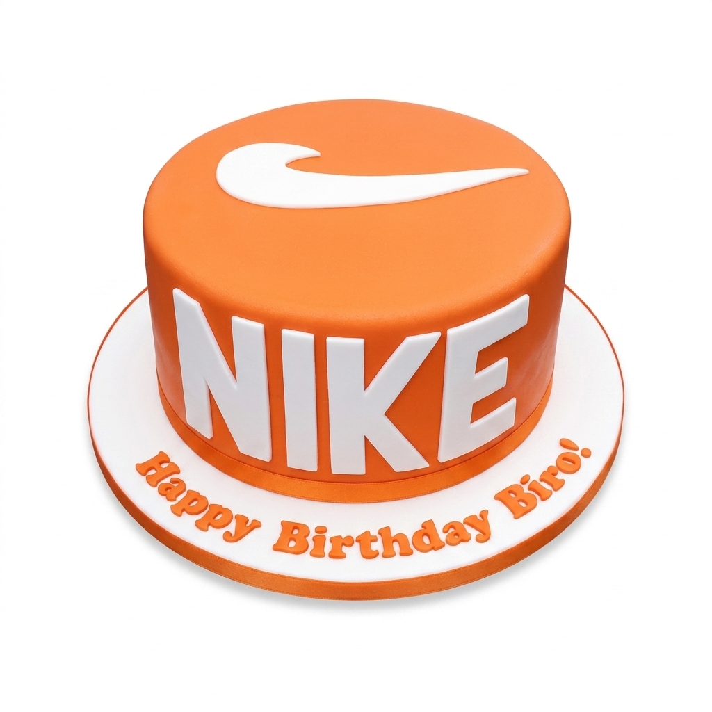Nike Logo Birthday Cake